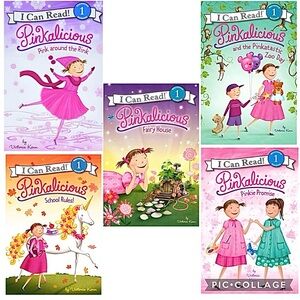 (5) Pinkalicious Books